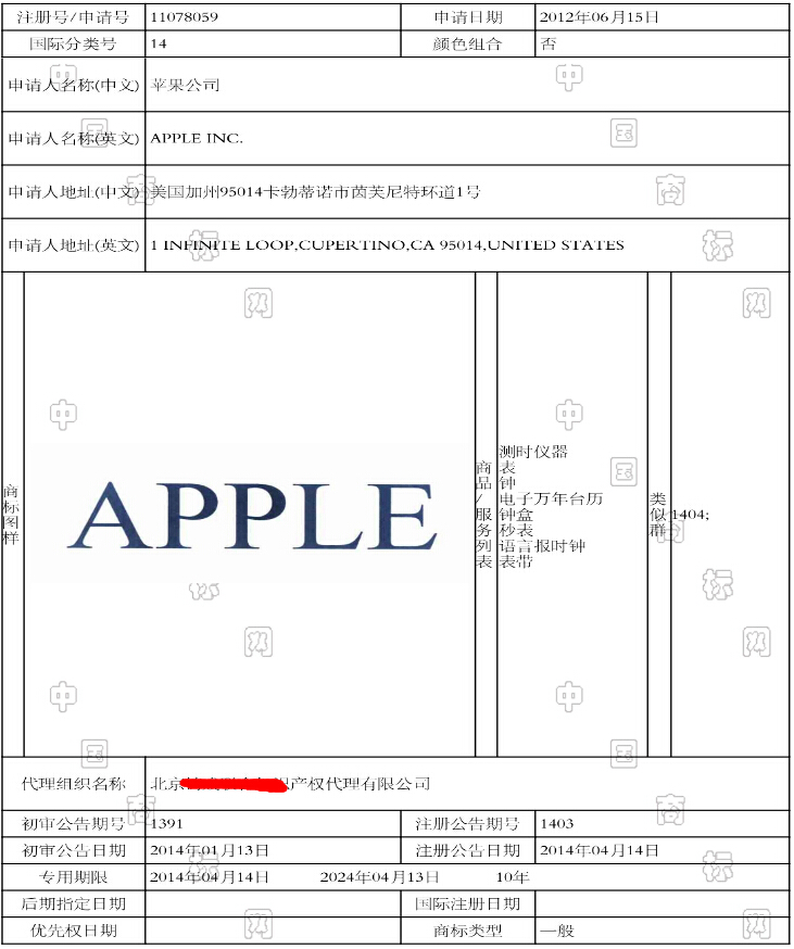 Apple Watch来了，iWatch商标去哪里了？